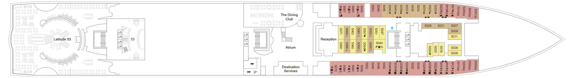 Marella Cruises, Marella Explorer, Deck 5.png